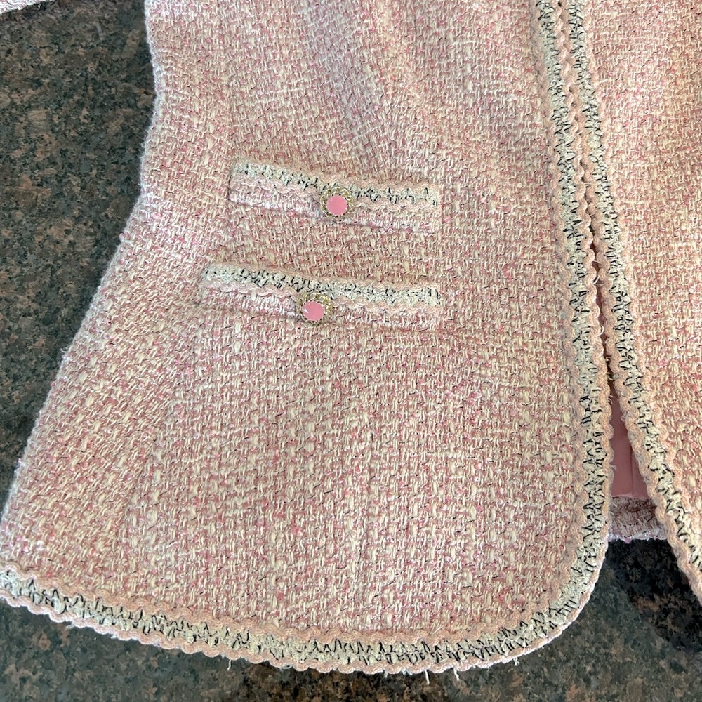 Luisa Spagnoli size 46 tweed blazer - Picture 11 of 16